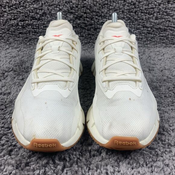 Reebok Women's ZIG DYNAMICA 4 CHALK/NEOCHE/RBKG03 Running Shoes Size 9 - Picture 6 of 9